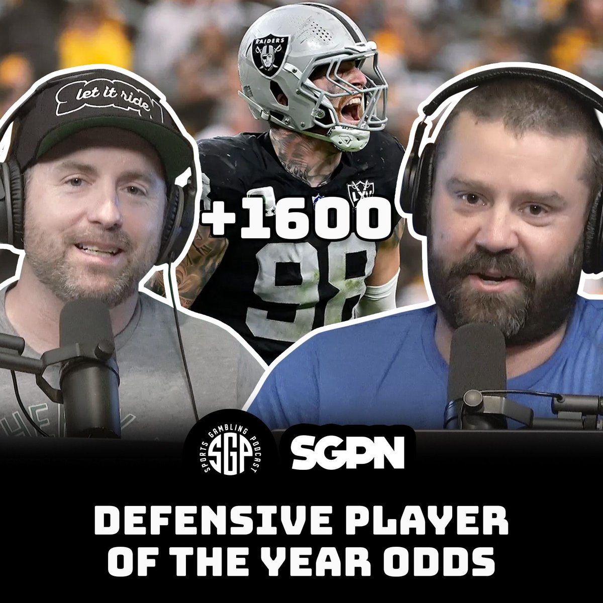 Sports Gambling Podcast ™ (@gamblingpodcast) on Twitter photo NFL Defensive Player Of The Year Odds (Ep. 2294) w/ @kramercentric <a href="/seantgreen/">Sean Green</a> + @cjsullivan_
🎧 sg.pn/3TsdSnO
📺 sg.pn/4l2U2va
🗣️ sg.pn/discord NFL Defensive Player Of The Year Odds (Ep. 2294) w/ @kramercentric <a href="/seantgreen/">Sean Green</a> + @cjsullivan_
🎧 sg.pn/3TsdSnO
📺 sg.pn/4l2U2va
🗣️ sg.pn/discord