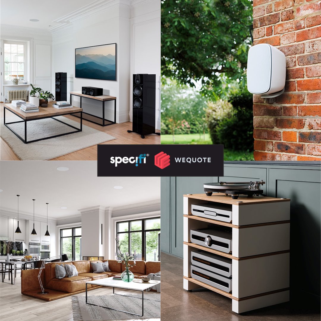Monitor Audio Group now on WeQuote + Specifi!

Full range
Easy quoting
Fast delivery
Strong margins

OneAV makes specifying simple, get in touch for details.
#OneAV #MonitorAudio #WeQuote #Specifi #AV #SmartHome #ListenAgain