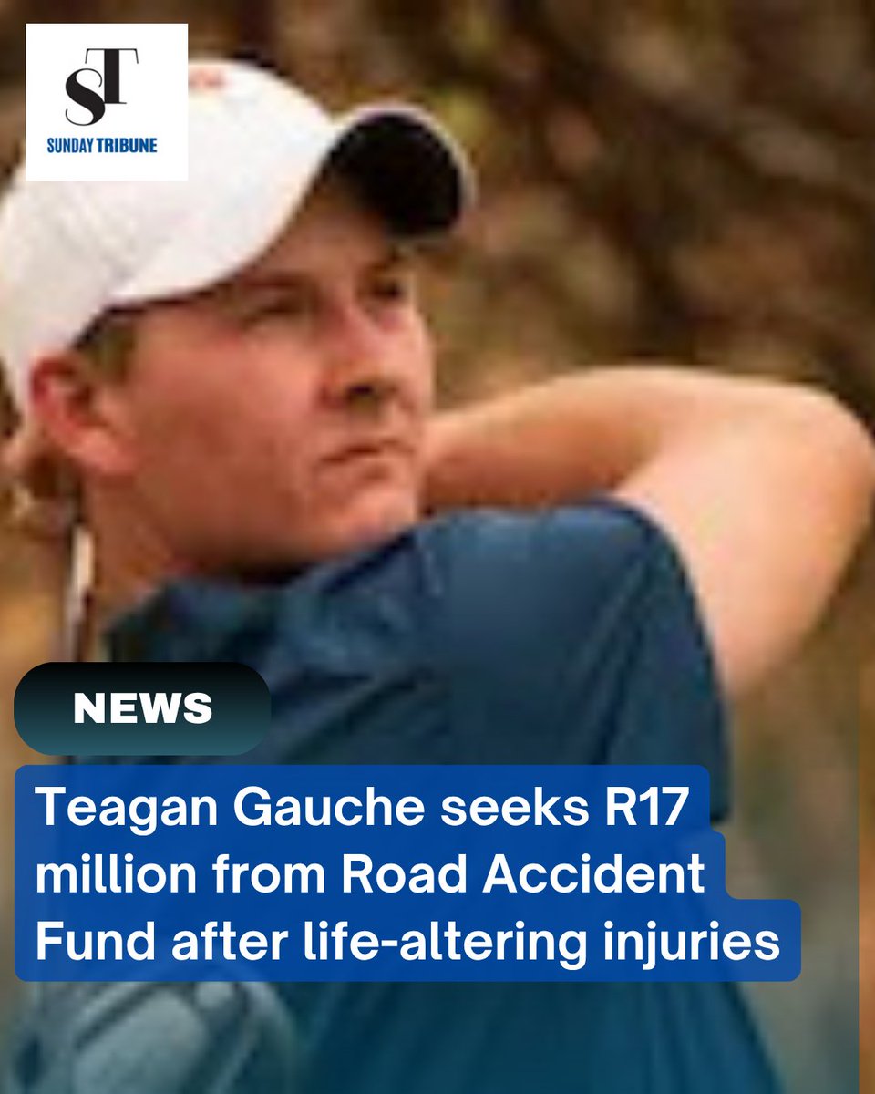 Former golfer Teagan Gauche is seeking R17 million from the Road Accident Fund after a life-altering accident in 2013.

Read more: iol.co.za/news/crime-and…

#TeaganGauche #Golf #InjuryClaim #SportsNews #ThaboBester #AshleyOgle #Nandipha