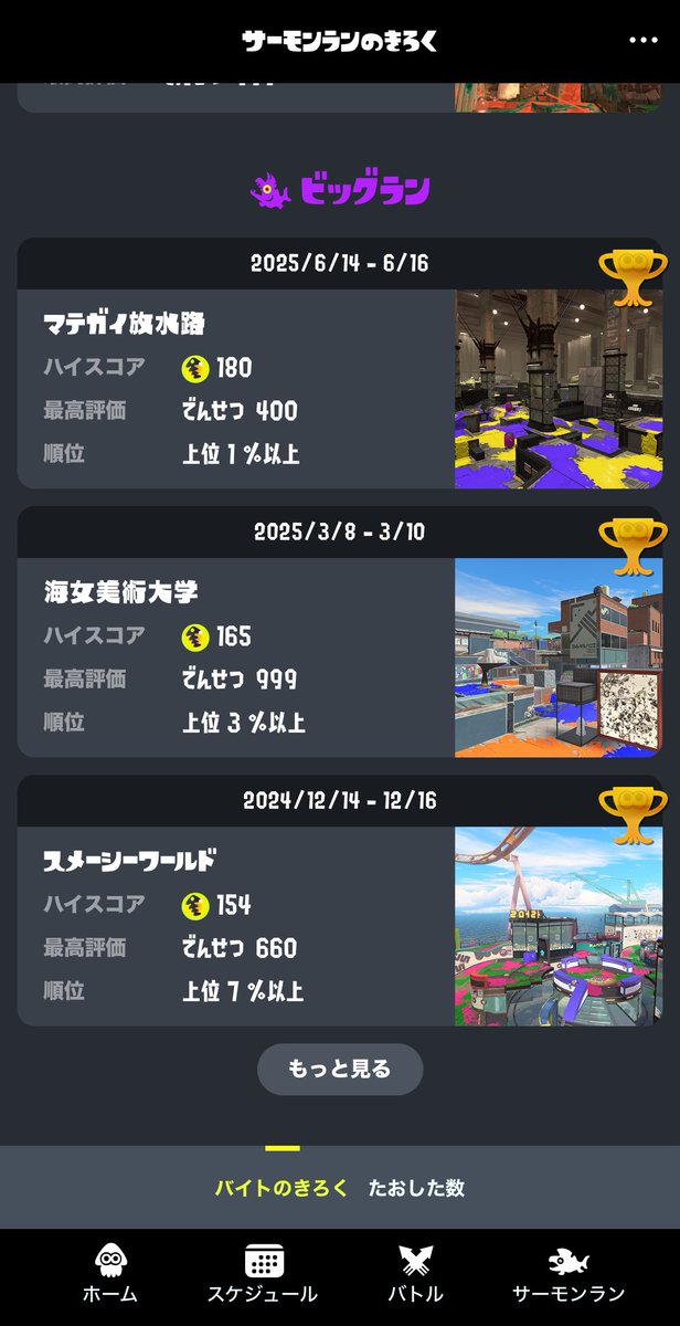 ドット絵百合ゲーに現を抜かしてる間にSwitch1のサモランが終わってて泣いた
2を当てたらまた頑張る