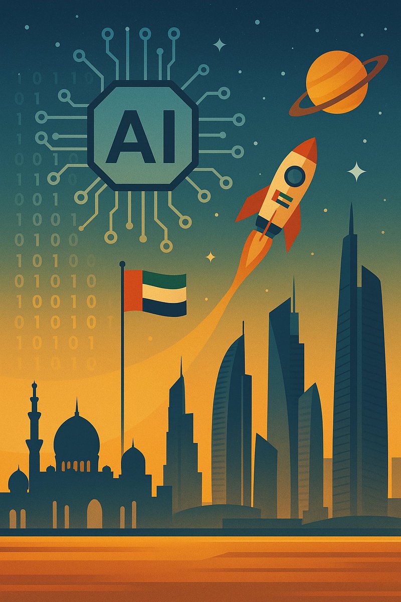 【アブダビ🇦🇪AI情報】
政府が国家レベルでAI×宇宙に巨額投資！

• 2024年に本格始動、米中と一線を画す独自戦略🌐
• ムバダラ＆新会社MGXが運用資産1000億ドル超を目指す💰
• 国家AIエコシステムが未来の産業を創出🚀

アブダビではAIを積極的に活用しています📣
#アブダビ #AI #宇宙 #MGX #GovTech