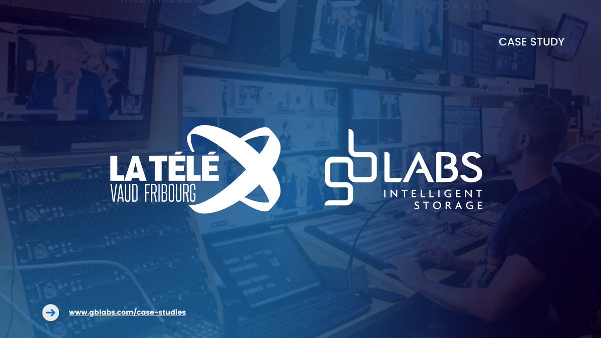 GB_Labs's tweet image. La Télé has a major tech upgrade in partnership with GB Labs and #IMC Technologies! 

“Fast, easy to use, and very efficient,” François Vittoz, Technical Director, La Télé.

bit.ly/44bDDPl 

#intelligentstorage #RegionalBroadcasting #NewsroomUpgrade #FastNAS