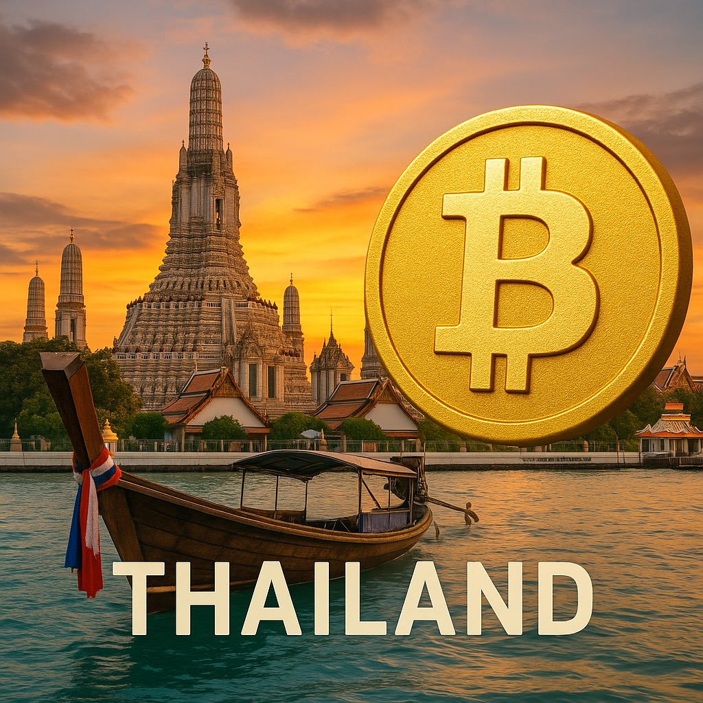 jcmspx's tweet photo. 🇹🇭 Tailandia aprobó la exención de impuestos sobre las ganancias de las criptomonedas hasta 2029.
#Bitcoin #Crypto #Thailand #jcmspx https://t.co/UdbKJ7sexh