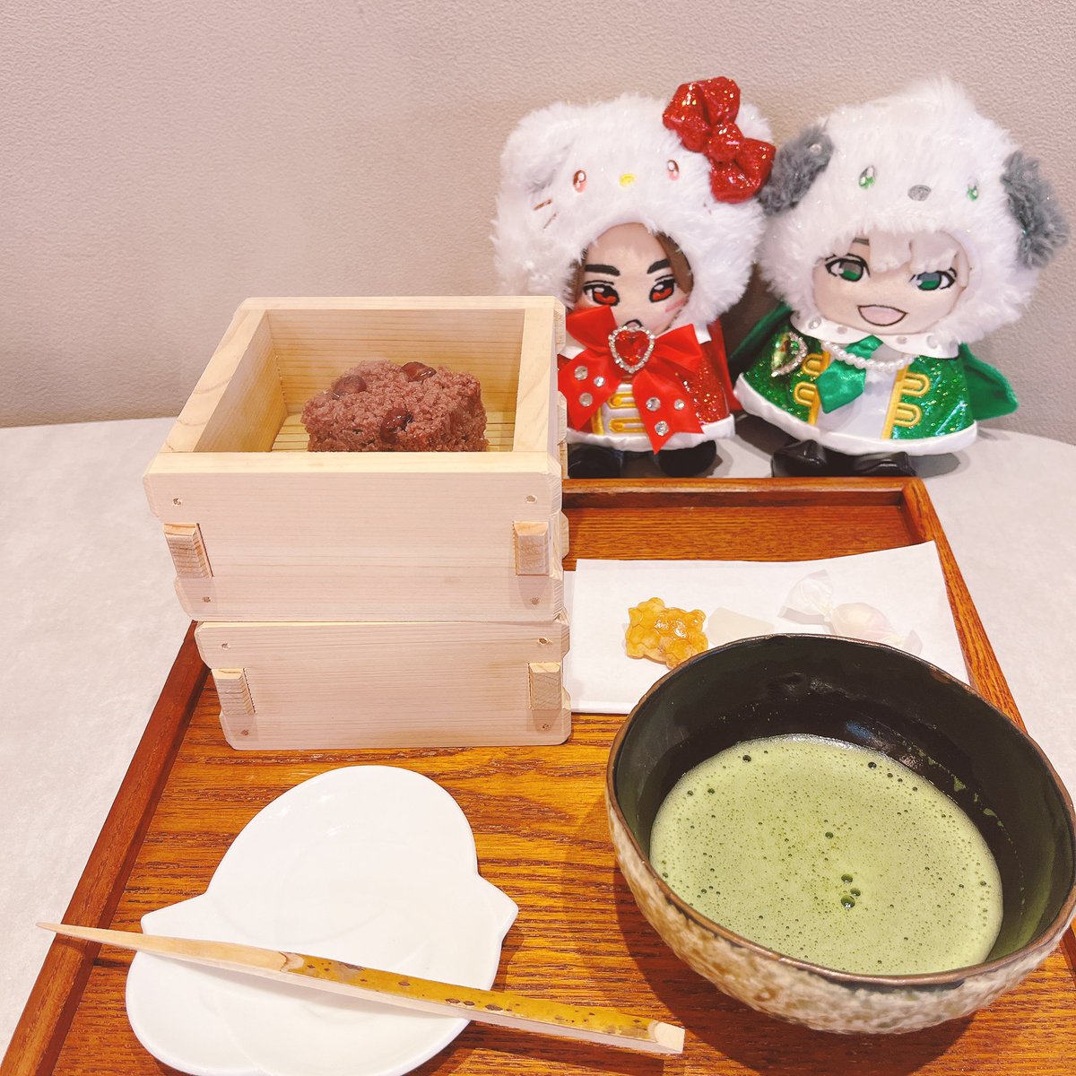8maki_WEST's tweet photo. なかよしFFさんとお久しぶりの #KAMI_Sweets ❤️💚
萬年堂 本店さんでほっこり和菓子おいしかったー🥰推し活関係ないかき氷もおいしそうだったしまた行きたい🍵笑
#神山智洋 #末澤誠也 https://t.co/k4X1vKfzmW