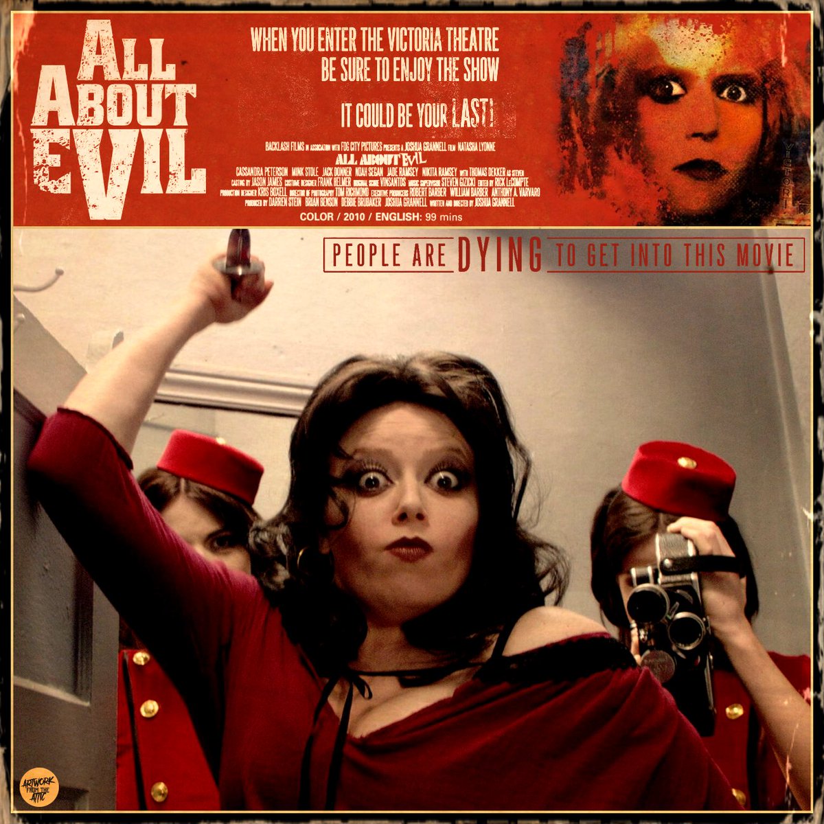 videovampir's tweet photo. #AllAboutEvil
Directed by Joshua Grannell
Starring Natasha Lyonne - Cassandra Peterson - Mink Stole - Jack Donner - Jade Ramsey - Nikita Ramsey - Thomas Dekker https://t.co/JPmR7k7iCq