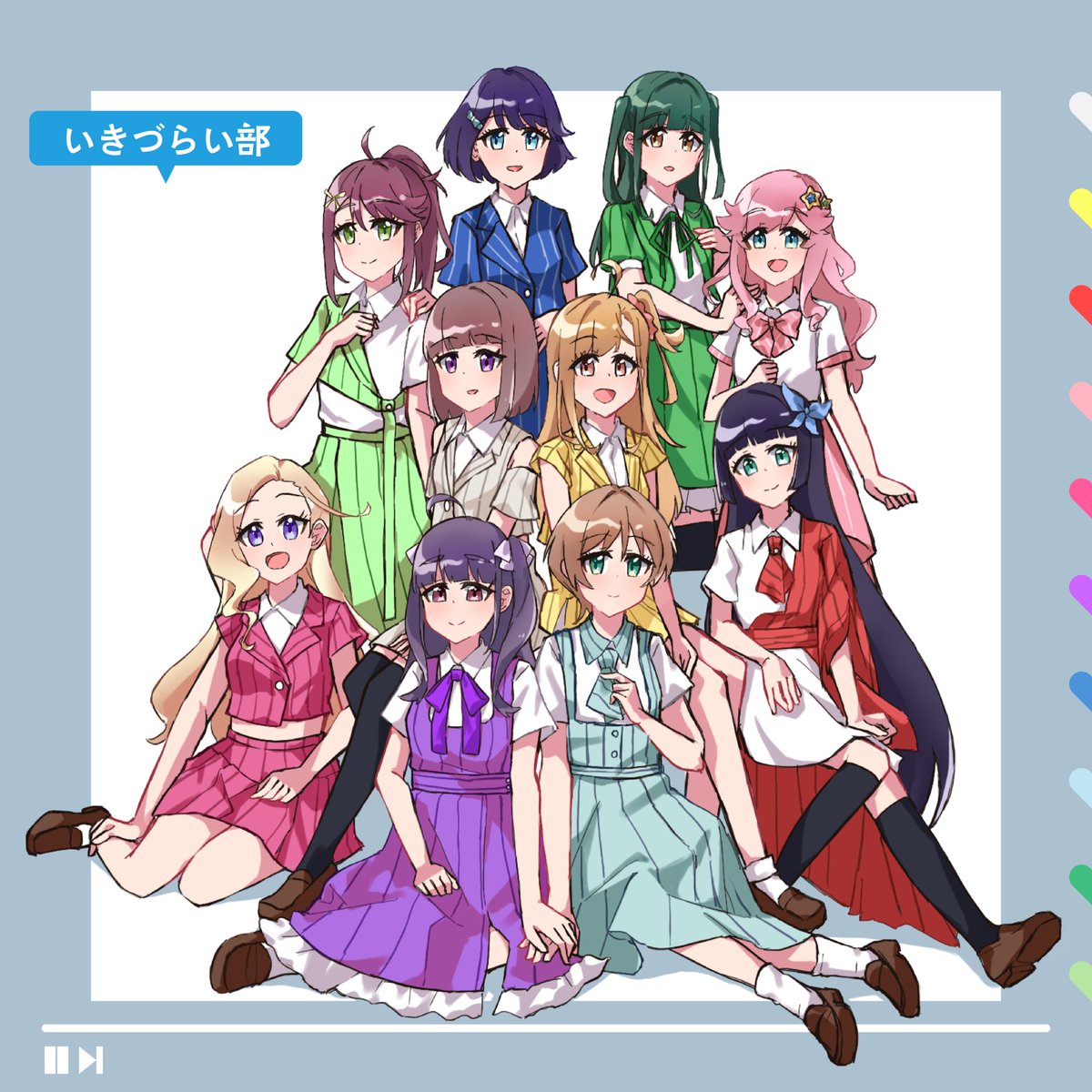 これからが楽しみです🕊️

#いきづら絵部 
#イキヅLIVE配信