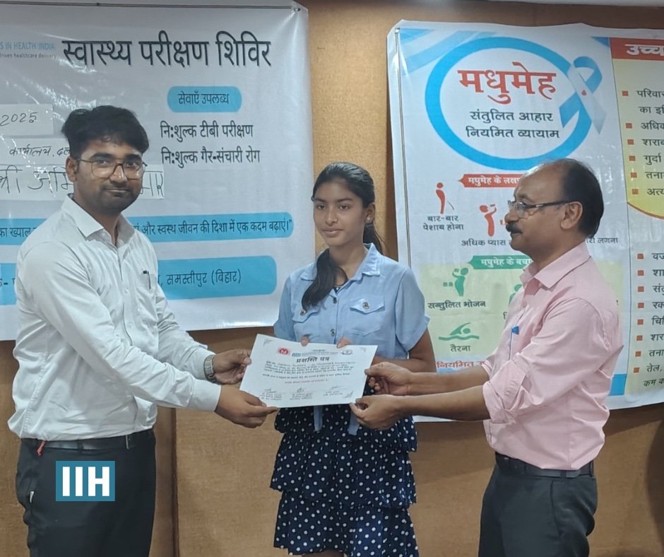 Innovators In Health (@iihindia) on Twitter photo On June 14,a health camp was held at Nagar Parishad, Dalsinghsarai for municipal staff & sanitation workers. Led by PHC & <a href="/IIHIndia/">Innovators In Health</a>, co-facilitated by <a href="/kshamtalaya/">Kshamtalaya</a>, the camp offered screening for TB, diabetes, hypertension, Ayushman Bharat linkages & counselling. On June 14,a health camp was held at Nagar Parishad, Dalsinghsarai for municipal staff & sanitation workers. Led by PHC & <a href="/IIHIndia/">Innovators In Health</a>, co-facilitated by <a href="/kshamtalaya/">Kshamtalaya</a>, the camp offered screening for TB, diabetes, hypertension, Ayushman Bharat linkages & counselling.