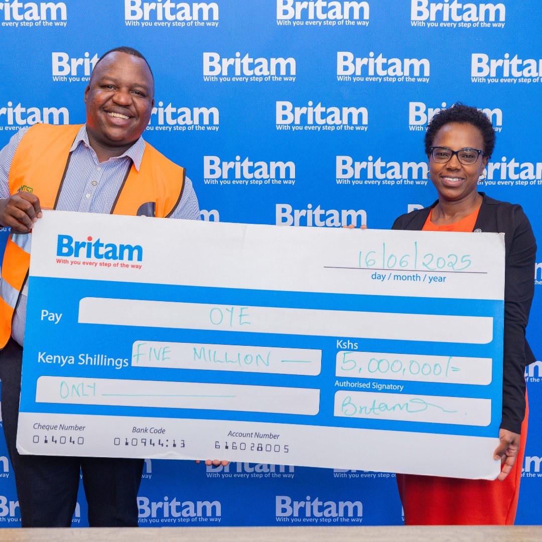 BritamEA's tweet photo. Britam's innovation hub, #BetaLab, has invested KSh 5 million into Kenyan fintech Oye! This game-changing partnership is set to revolutionize access to insurance and ease fuel costs for Kenya's two million boda boda drivers. Oye , founded by Nairobi entrepreneur Kevin Mutiso, uses a brilliant loyalty points system that unlocks essential insurance benefits. Since its launch, Oye has already provided over 20,000 insurance covers and successfully processed 45 claims, offering crucial financial protection to a vital sector of Kenya's economy. 

Read More 👉 https://t.co/vZJ0yhAyBm