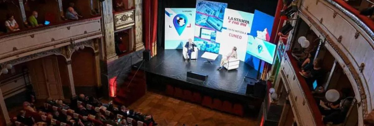 New post: “La Stampa è con voi” a Cuneo: una festa con i lettori a teatro giovedì 26 giugno  specchiodeitempi.org/la-stampa-e-co…