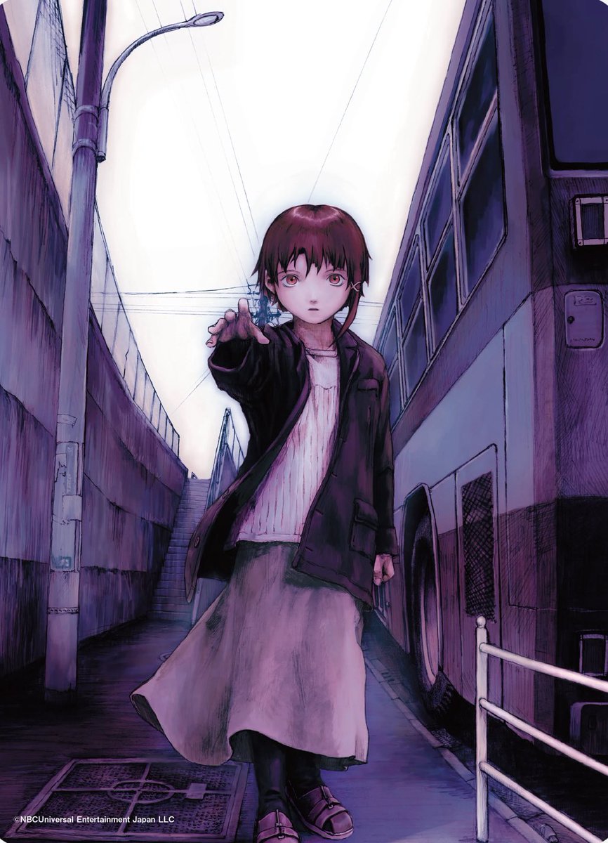 円環帰点 #安倍吉俊画業30周年記念展 渋谷DScaimanで #lain #灰羽連盟