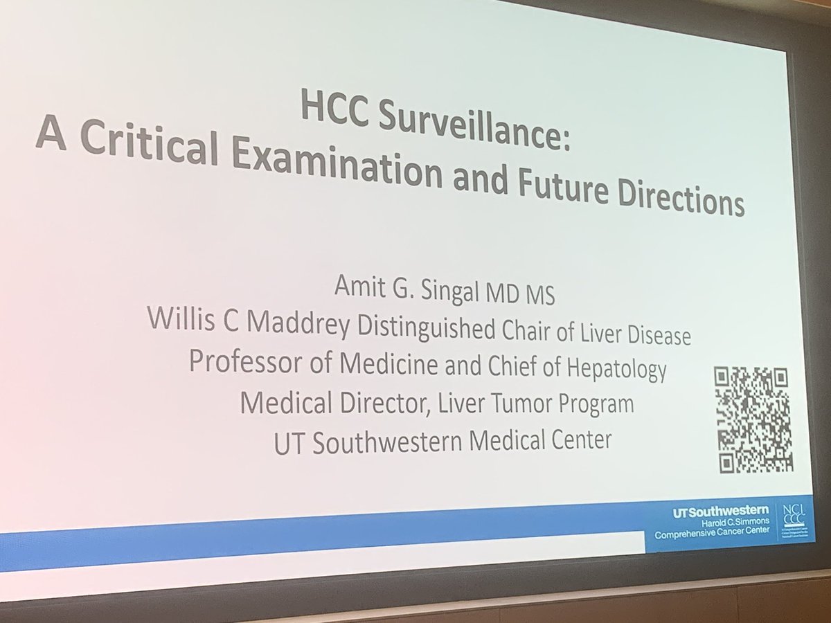 AasmaShaukatMD's tweet image. ⭐️⭐️Honored to have AmitSingal give @NYULH_GastroHep final GR for the academic year🗽
✔️what is strength of evidence for HCC surveillance?
✔️Benefit to harm ratio needs discussion
✔️US and AFP ⬇️Sensitivity
✔️Emerging modalities: 🩸based tests
@AASLDtweets @nyulangone