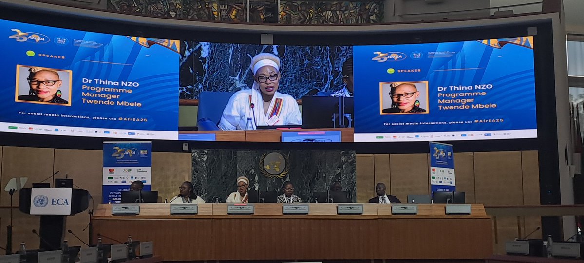 CLEAR-Anglophone Africa (@clearaa1) on Twitter photo Dr Thina Nzo of <a href="/TwendeMnE/">Twende Mbele</a> on instutuitionalising M&E on a sub-national level "You cannot plan without involving small communities, be it during implementation or evaluation progress" #AfrEA25 Dr Thina Nzo of <a href="/TwendeMnE/">Twende Mbele</a> on instutuitionalising M&E on a sub-national level "You cannot plan without involving small communities, be it during implementation or evaluation progress" #AfrEA25