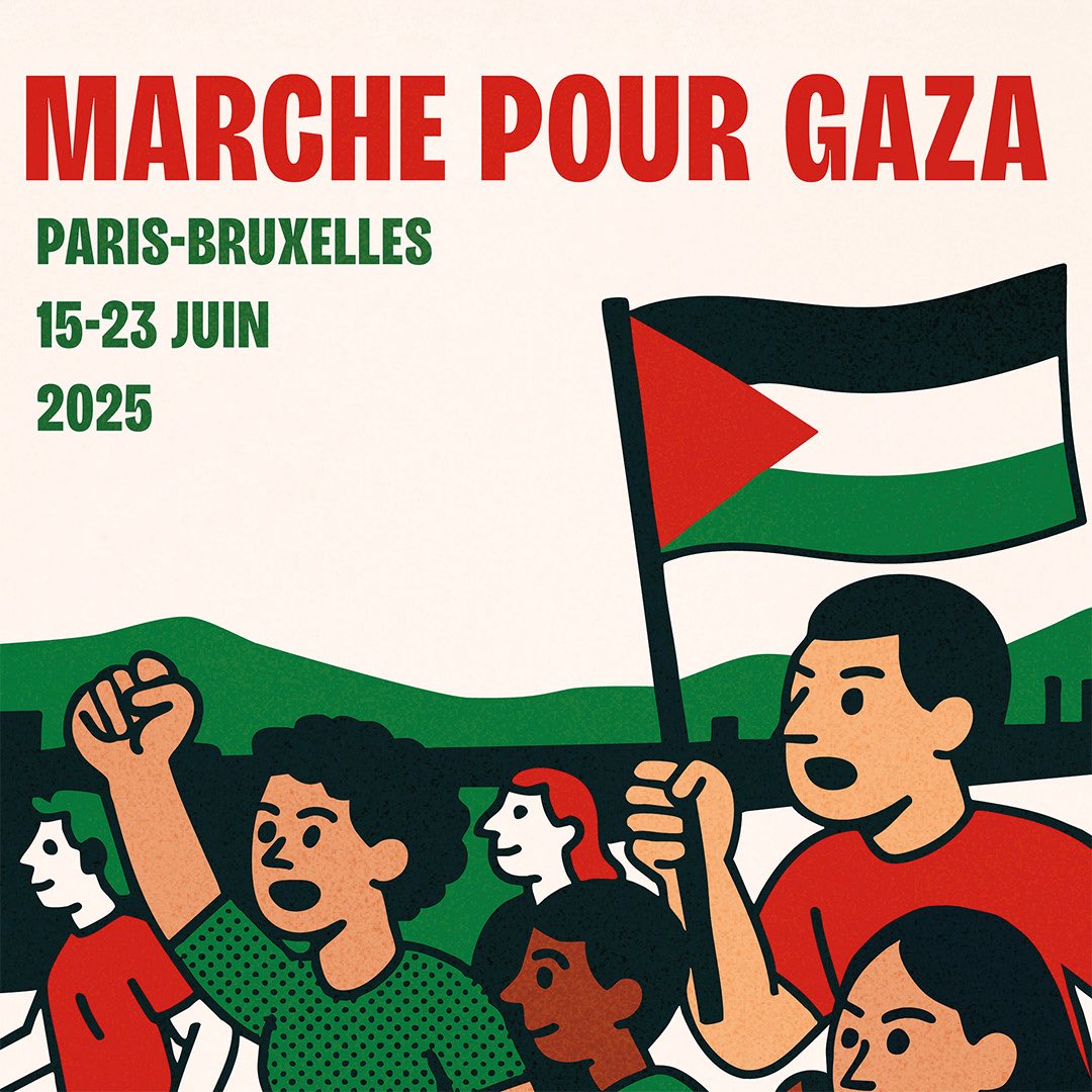 La CGT Educ’Action s’associe à la marche pour Gaza qui est arrivée dans le Nord le 17 juin ! Suivez les étapes dans un prochain post. #Gaza #Freepalestine <a href="/ldh_lille/">LDH Lille</a> <a href="/AFPSOfficiel/">Association France Palestine Solidarité</a>