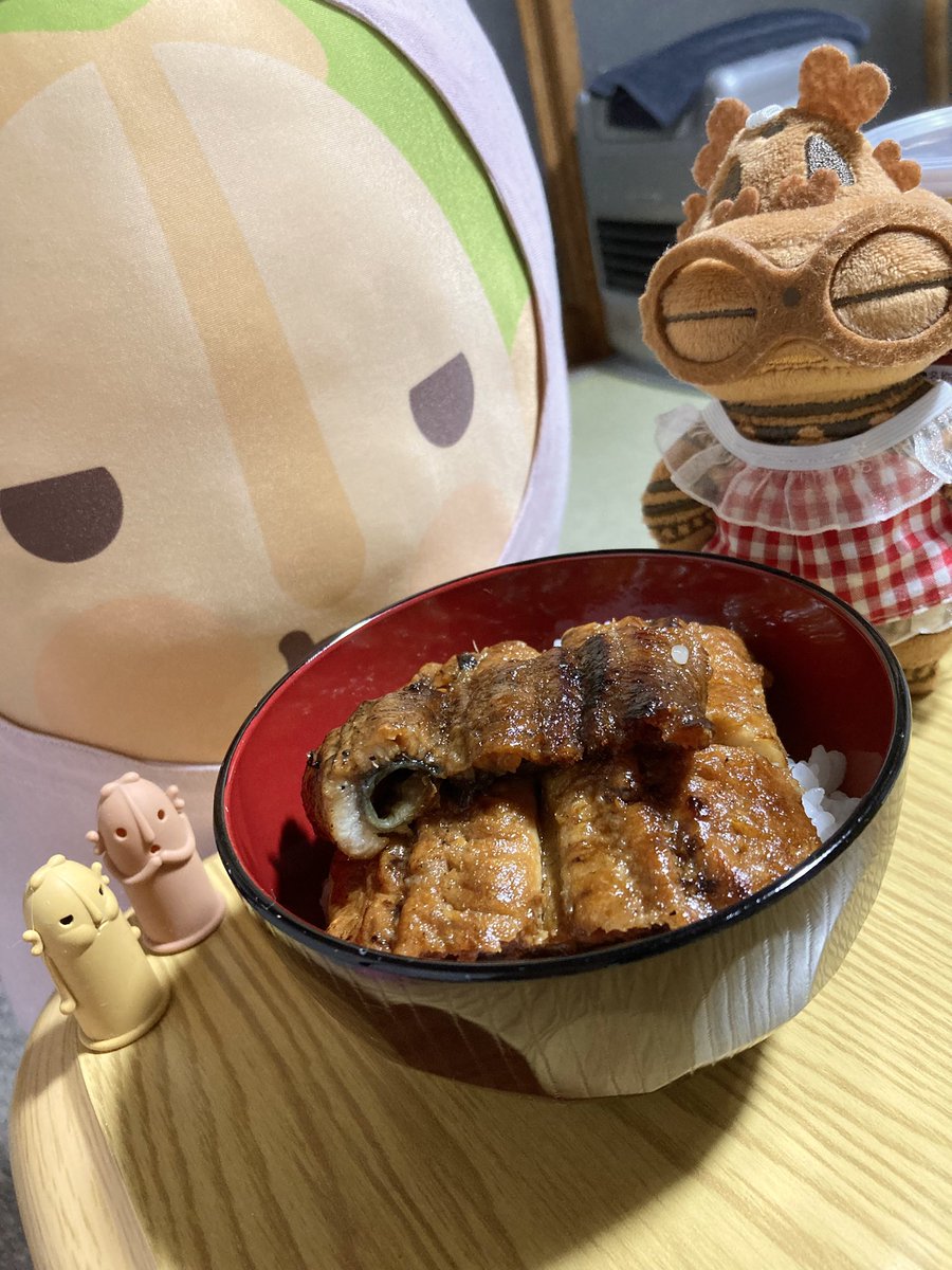 今夜は母の三味線仲間さんから頂いたうなぎでうな丼✨✨✨✨✨
美味しいいいいい😭💕💕💕
