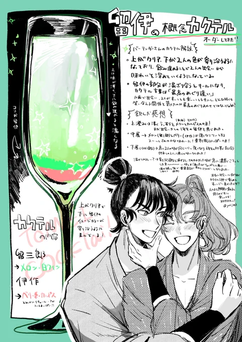 留伊の概念カクテルの話 