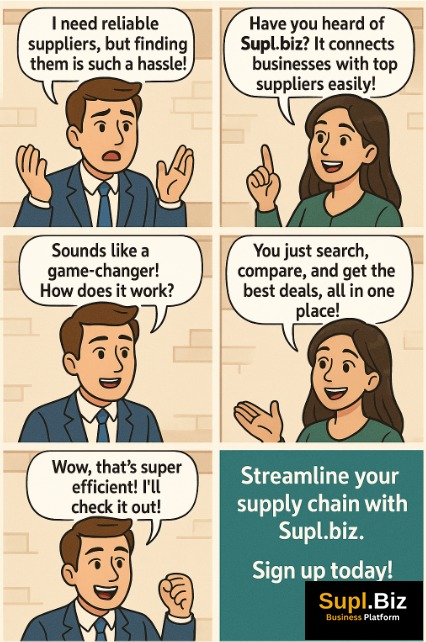 SuplBiz's tweet image. Struggling to find reliable suppliers?
Supl.biz makes it easy to search, compare &amp;amp; connect — all in one place. 💼
Streamline your supply chain now!
#SuplBiz #B2B #BusinessGrowth #SupplyChain #StartupTools #onlineplatform #OnlineBusiness #supplier #foryoupage