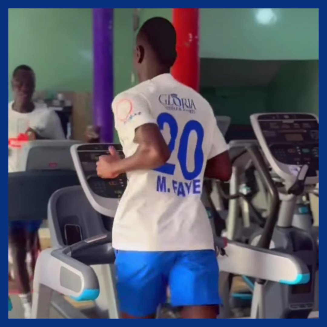 sehriatmaca's tweet photo. Geçtiğimiz sezonu Esenler Erokspor'da kiralık olarak geçiren Mame For Faye, yeni sezon öncesi bireysel çalışmalarına devam ediyor. 🏃🏿 https://t.co/3H8zJGGonV