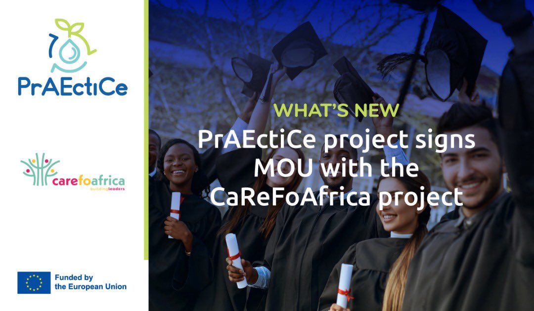 🌍 PrAEctiCe in collaboraton with CaReForAfrica 

We are exited to announce our collabortaion with project. This partnership will foster the development of training curricula 

💡 Discover more on this partnership here: praectice.eu/praectice-proj…

#Partnerships #Agroecology
