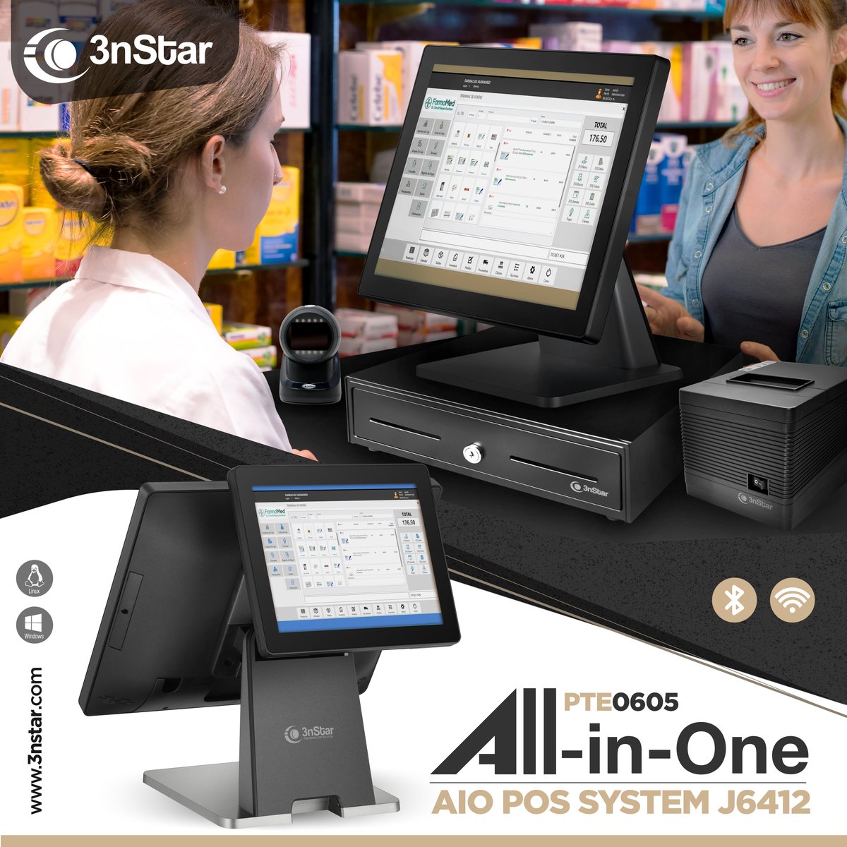 3nStar_Inc's tweet photo. 🇺🇲 PTE0605: High-Performance POS Terminal
🇪🇸 PTE0605: Terminal POS de alto rendimiento

👉 https://t.co/3lVpluTHin

#PTE0605 #AllInOnePOS #POSsystem #RetailTech #3nStar #POSdesign #SolidPerformance https://t.co/15DWQVqdQR