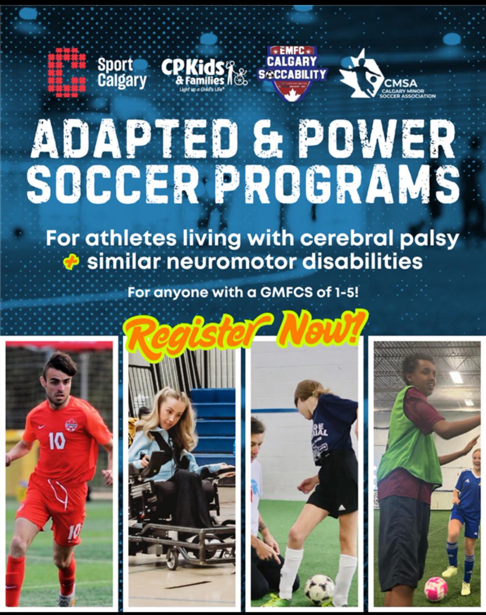 A new program for players with Cerebral Palsy. Creating player pathways in Alberta to make the game accessible n inclusive to all