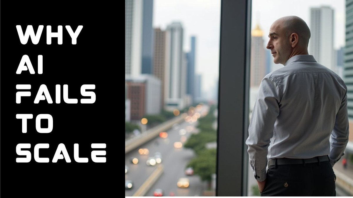 85% of AI projects stall before scaling.
Why? Not tech—structure.
Lack of AI-literate teams + fragile data foundations = dead pilots.
Want AI to scale? Start with trust—in people and data. 
buff.ly/04CgS2H