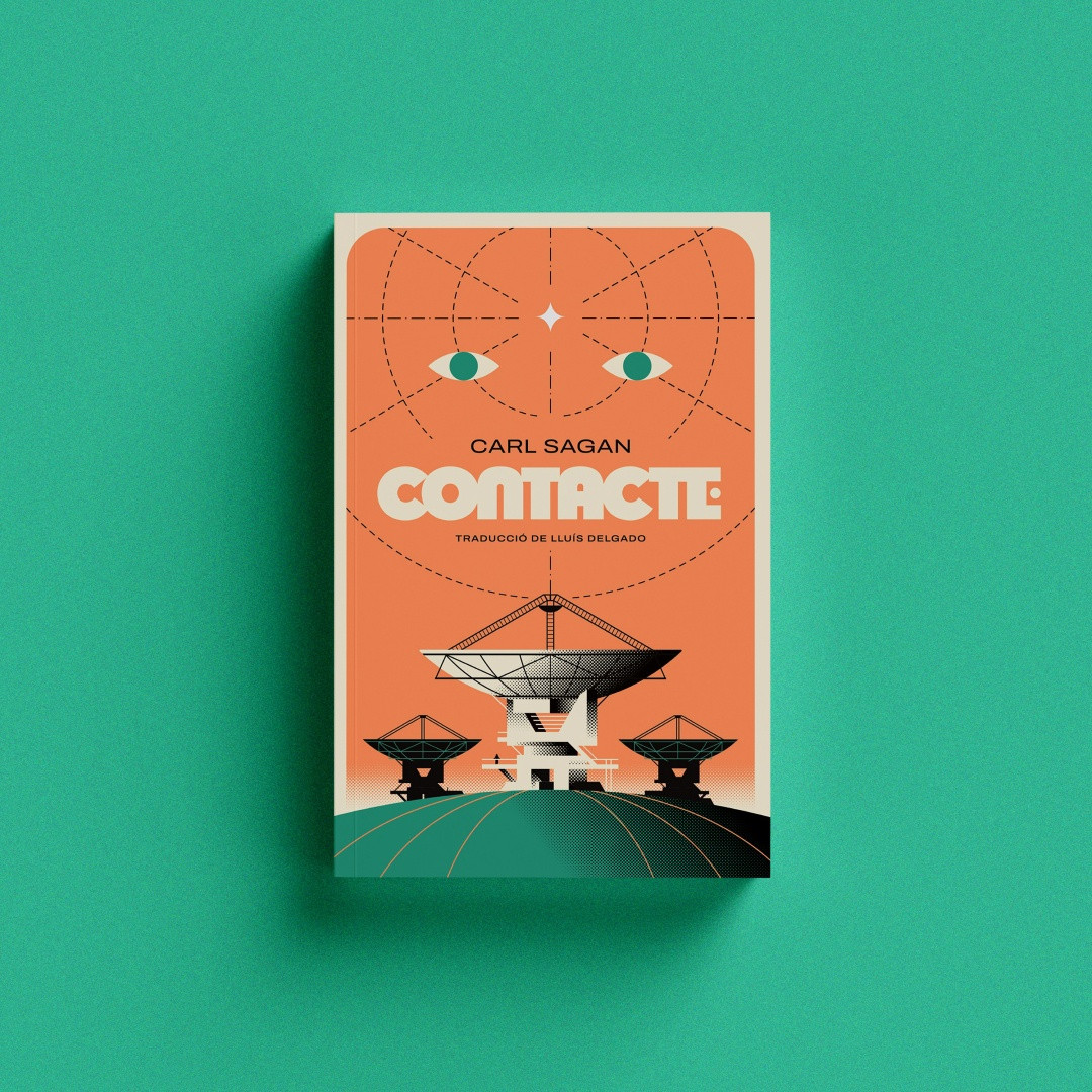 La coberta de Contacte és cosa meva 🤩
(i em cau la baba les de Sanderson &gt;____&lt;)