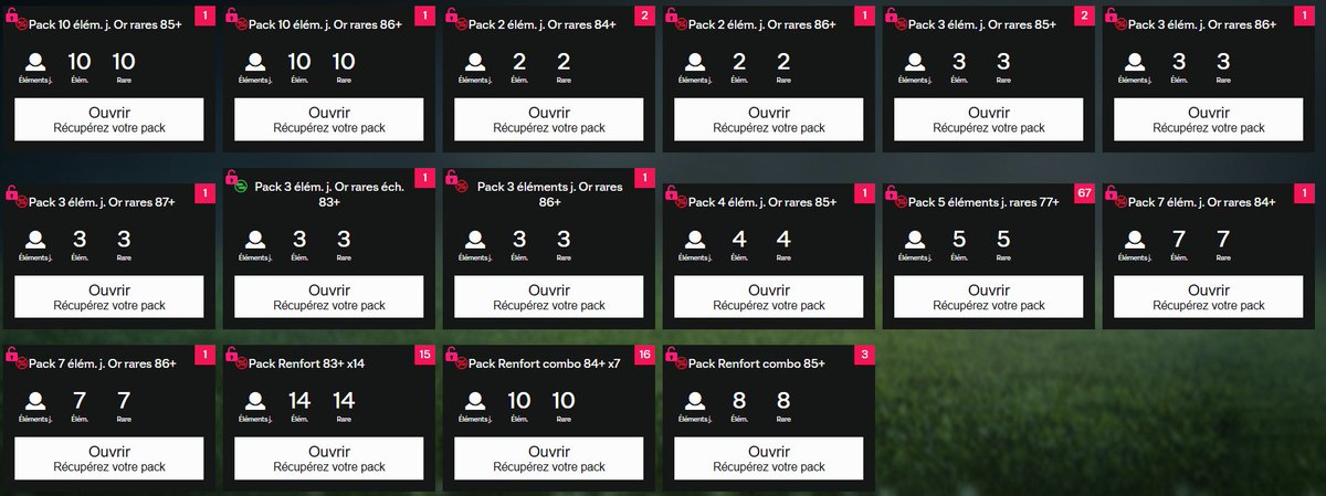 ⏲️LE GROS LIVE FC 25 METAMORPHOSES C EST MAINTENANT !!

▶️Lien du live : twitch.tv/robert87000

✅5 Choix Historique 1/10 Icone/Heroes
✅Rush Fut Champion Compte Semaine du Pack

⚠️Et Beaucoup, Beaucoup de Packs !