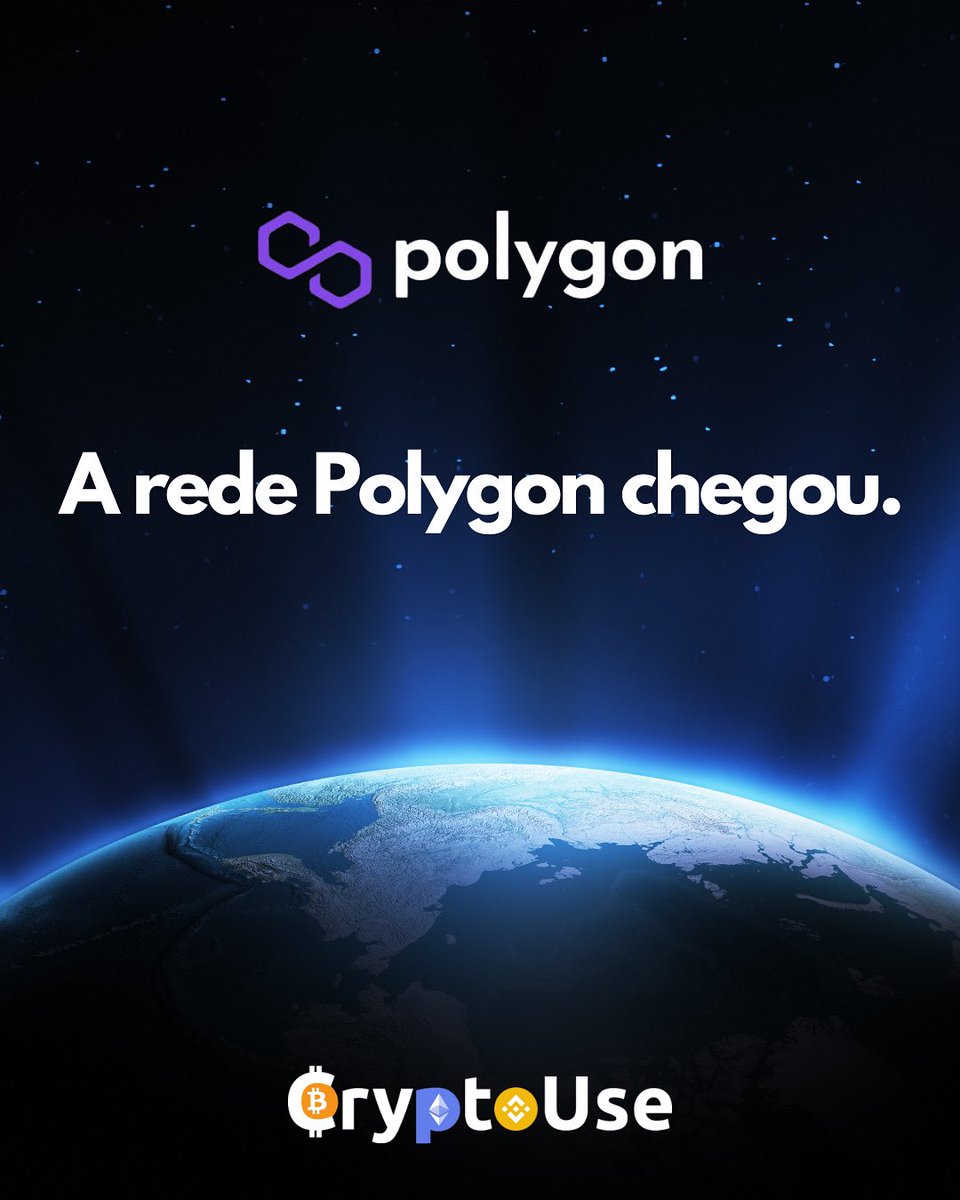 💜 Polygon chegou na Crypto Use!
Mais velocidade, menos taxas, mais liberdade.
A nova integração já está disponível.

#pagarcomcripto #polygon #bitcoin