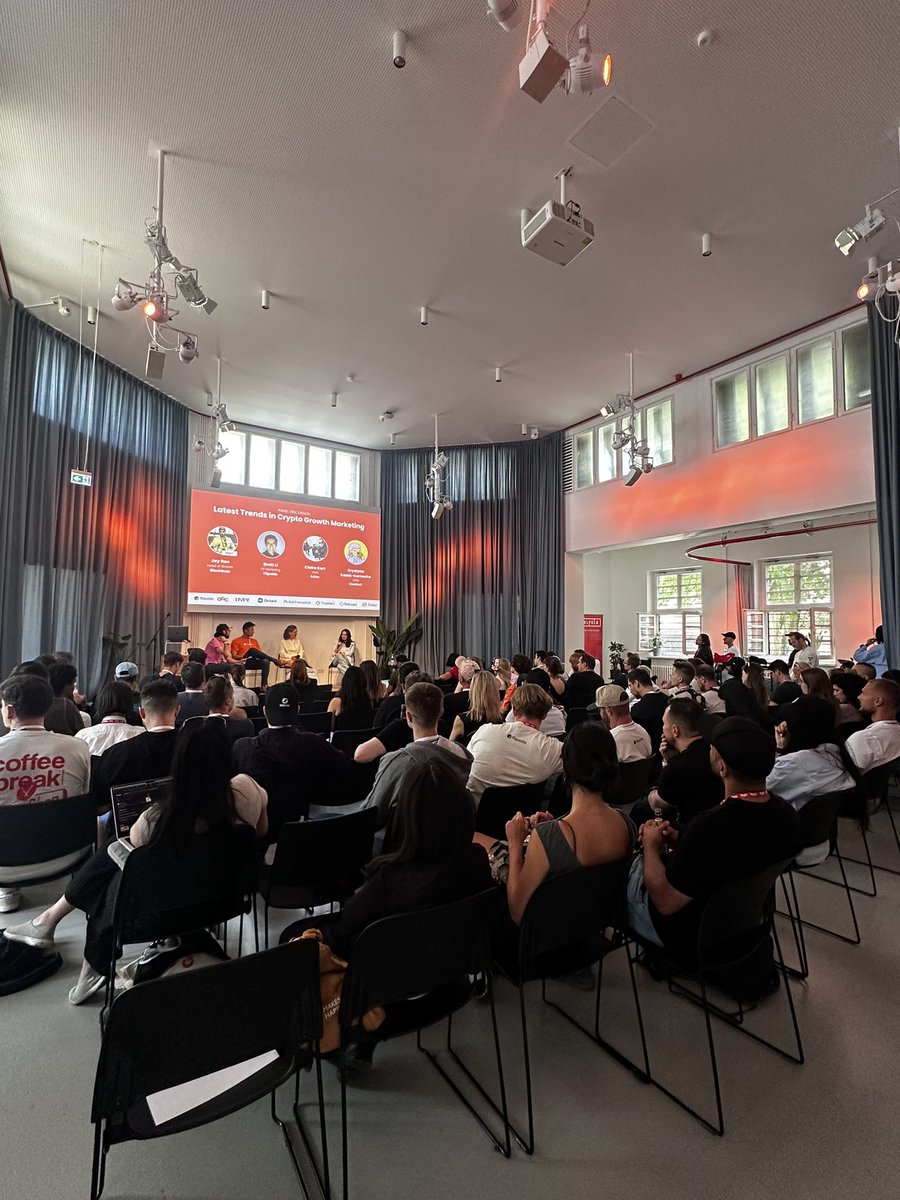 Anisha Goel (@goelanisha) on Twitter photo Onchain growth summit panel attracted more crowd than all of dappcon combined (listening to actual talks)
This reinforces something <a href="/DennisonBertram/">Dennison</a> said to me earlier: OWN YOUR GTM
Ai is building features on <a href="/0xbloctopus/">Bloctopus (rebranding from LZero)</a> every night. Building trust takes time & resilience 🐙 Onchain growth summit panel attracted more crowd than all of dappcon combined (listening to actual talks)
This reinforces something <a href="/DennisonBertram/">Dennison</a> said to me earlier: OWN YOUR GTM
Ai is building features on <a href="/0xbloctopus/">Bloctopus (rebranding from LZero)</a> every night. Building trust takes time & resilience 🐙