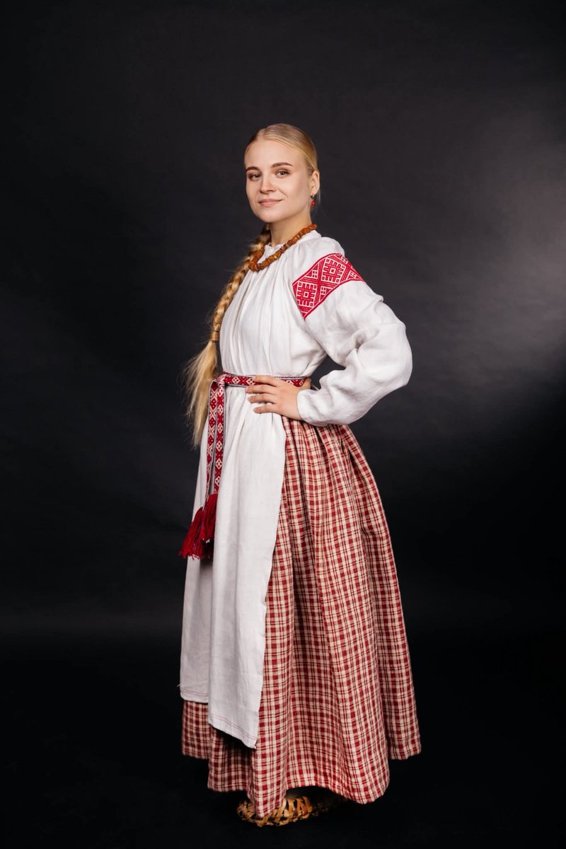 Belarusian traditional folk clothing.