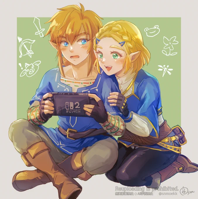 Switch2 &amp; 2Edition! #Zelink #リンゼル