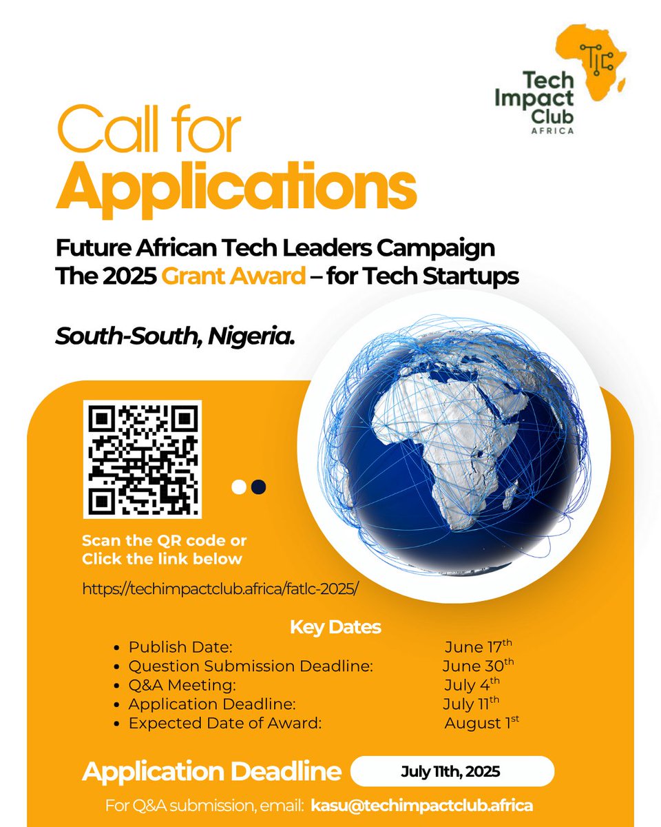 Tech Impact Club Africa tweet media