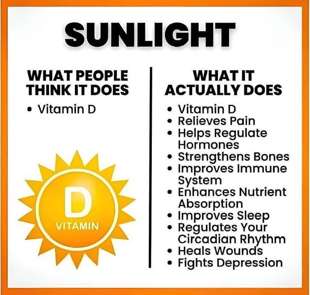 We know #sunlight is beneficial for #vitaminD production, but did you know about these other 9 health benefits? Depending on your skin tone, you may be able to get the daily recommended amount of sun exposure in as little as 10 minutes.
#health #wellness