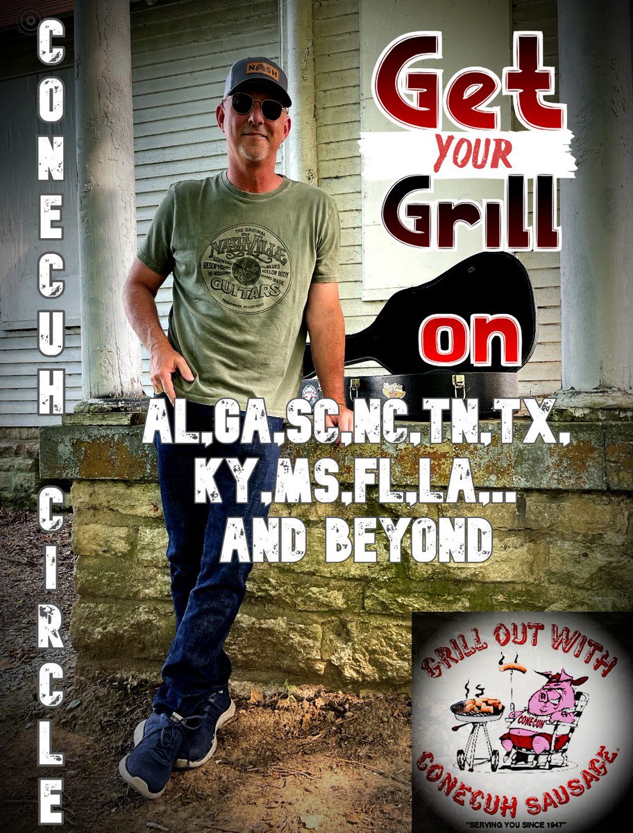 Y’all feeling good today? I hope so 😊 The wheels are rolling….share more later. Let’s make Today rock! 

#getyourgrillon #getyourgrooveon #seeyoudowntheroad #conecuhcircle #gatinngrillin #alabamasoul 

@conecuhsausagecompany 
@tlgent1