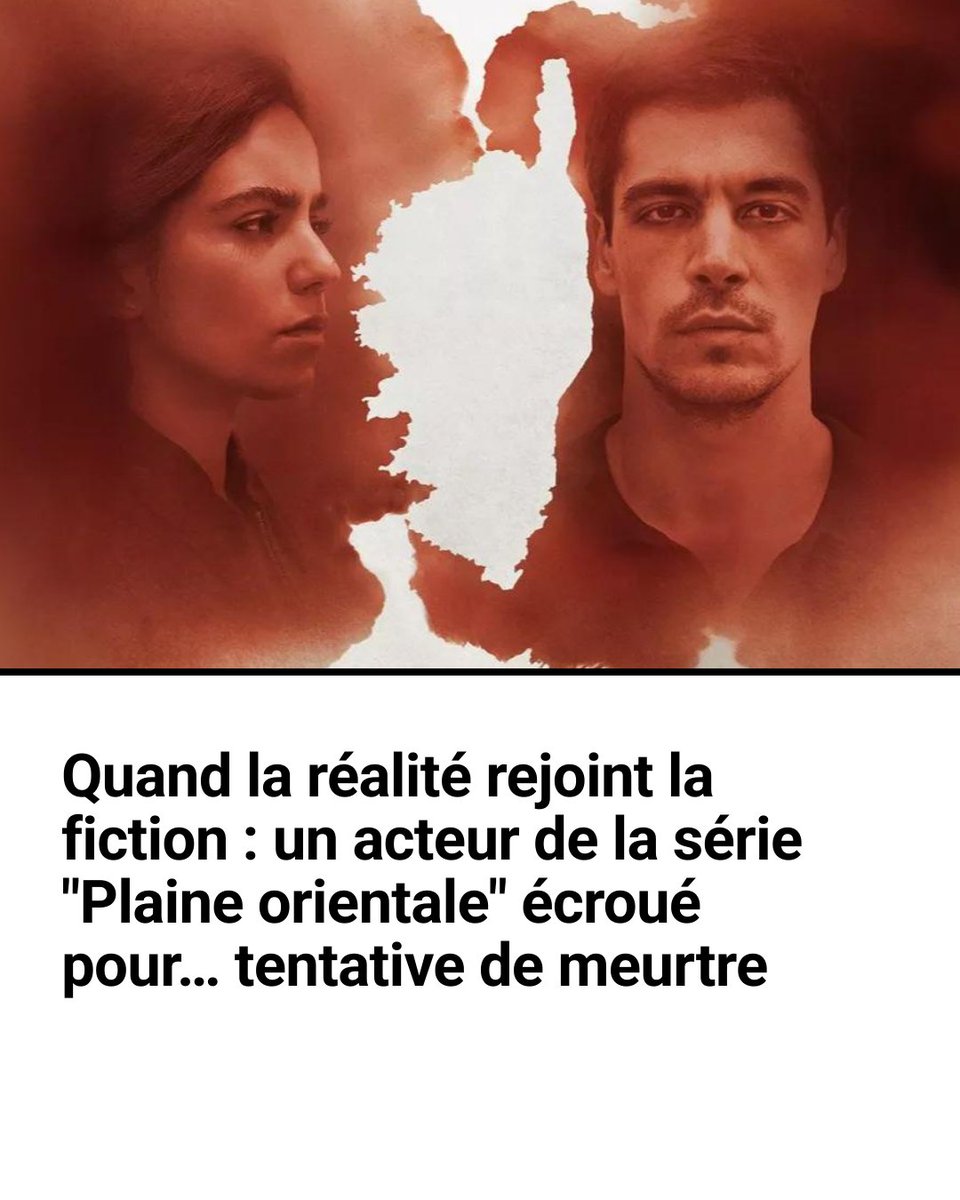 "Plaine orientale", série diffusée sur Canal + évoque le trafic de drogue en Corse. L'été dernier, l'un des acteurs, Adrien Castagne, a été arrêté par la brigade de recherche et d'intervention de Bastia avec un autre homme dans un véhicule volé 👉 ebx.sh/VjSO71