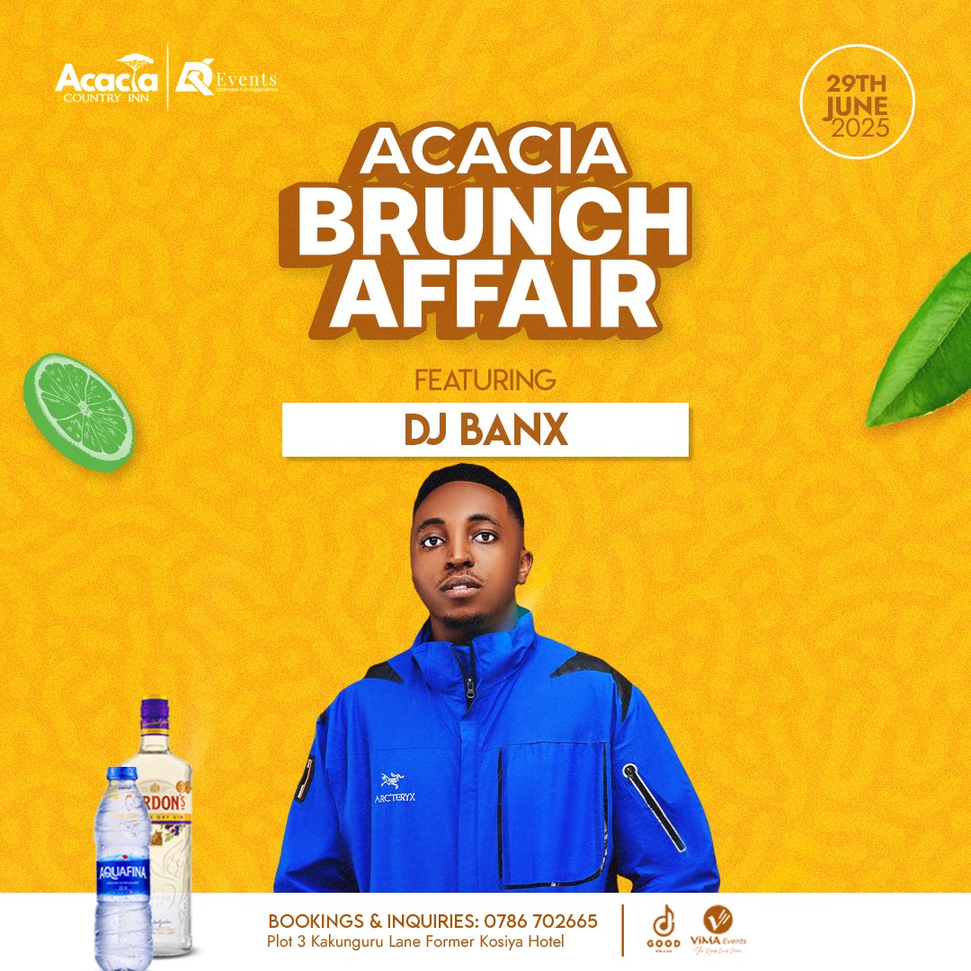 Don’t Miss the Acacia Brunch Affair 🆙 next