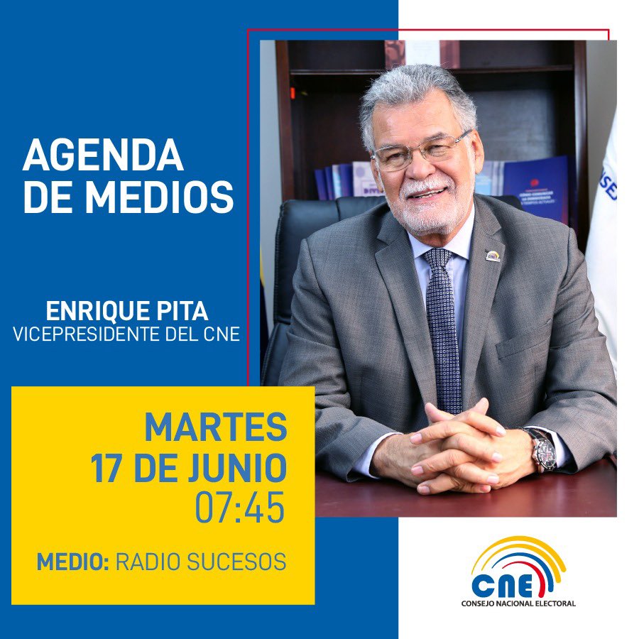 Enrique Pita (@cnevice) on Twitter photo En breve, en <a href="/radiosucesosec/">Radio Sucesos Ecuador</a> abordamos temas clave de la coyuntura electoral del país.
Acompáñanos en este espacio informativo. ⤵️
radiosucesos.fm En breve, en <a href="/radiosucesosec/">Radio Sucesos Ecuador</a> abordamos temas clave de la coyuntura electoral del país.
Acompáñanos en este espacio informativo. ⤵️
radiosucesos.fm