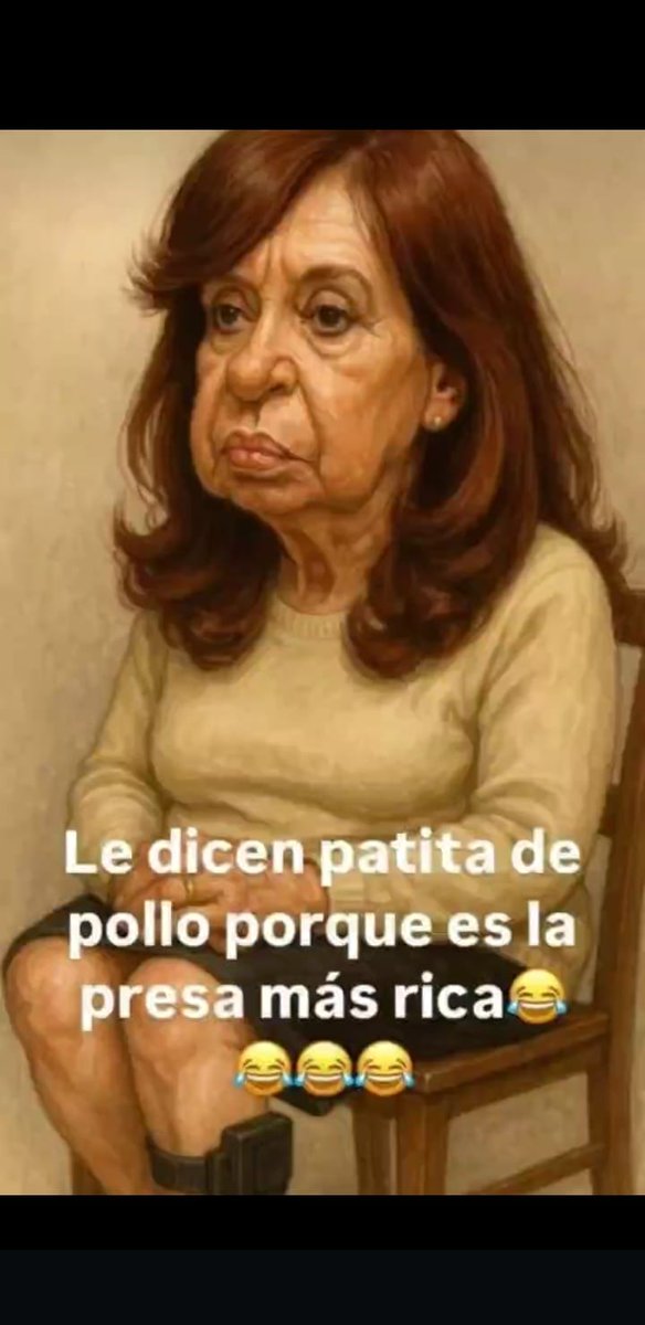Estamos PATAS ARRIBA
Es increíble que la condenada NO TENGA VERGÜENZA y el aluvión zoológico se potencie en esa "proscripción" sin fundamento. El peronismo es la biblia y el calefón
