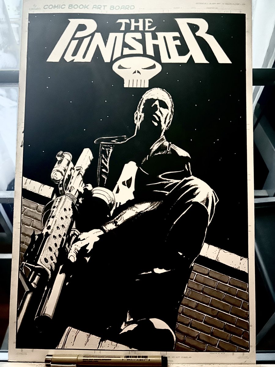 The Punisher ✍🏼 after Bradstreet #Punisher #ComicArt