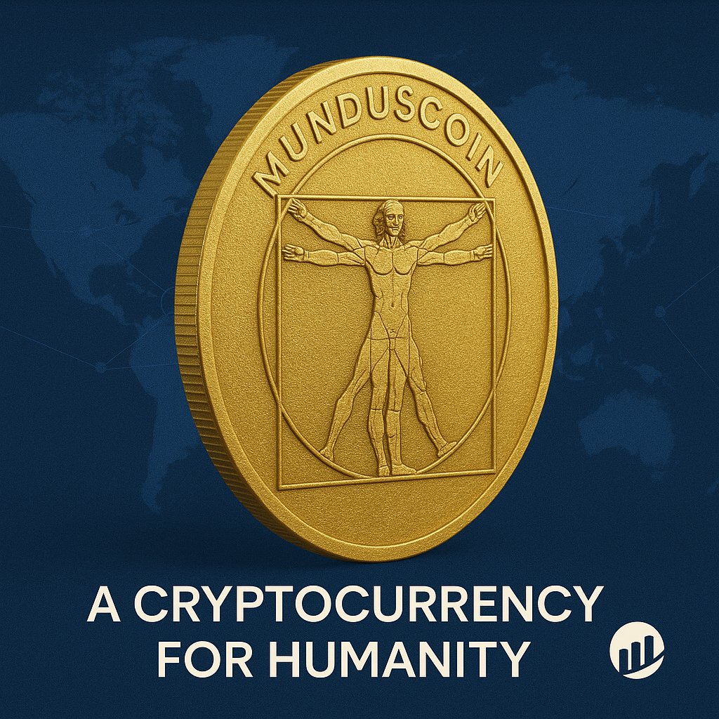 MundusCoin's tweet image. 🌍 A crypto token born with every new human. Burned with every loss.
MundusCoin follows the real population, not hype
🔹 Join us now 👉 munduscoin.com
🔹 Telegram: t.me/munduscoin
#MundusCoin #CryptoForPeople #BlockchainForHumanity #Airdrop #DeFi #CryptoProject