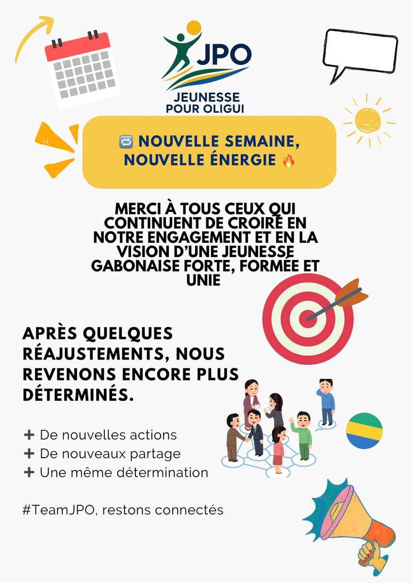 JPO_2025's tweet photo. #JPO #JeunesseEngagée #GabonEnMouvement #LeadershipJeune #Gabon https://t.co/SpppY39Qwp