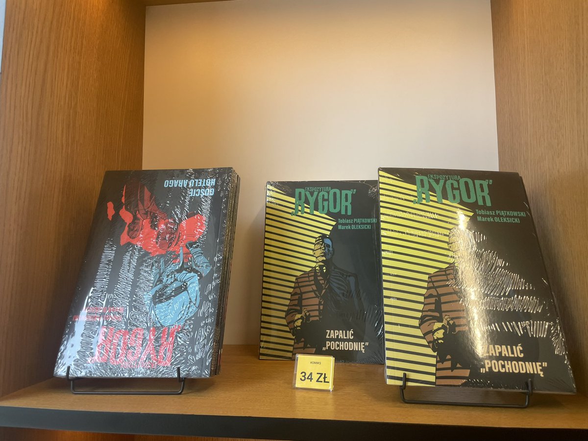 Tam gdzie intryga, wojna &amp; tajemnica, tam <a href="/tobiasz_p/">Tobiasz Piątkowski</a> &amp; <a href="/MarekOleksicki/">Marek Oleksicki</a> - i ich świetny komiks Rygor stworzony dla <a href="/AWgovPL/">Agencja Wywiadu</a> - Centrum Szyfrów Enigma w Poznaniu. 🔥