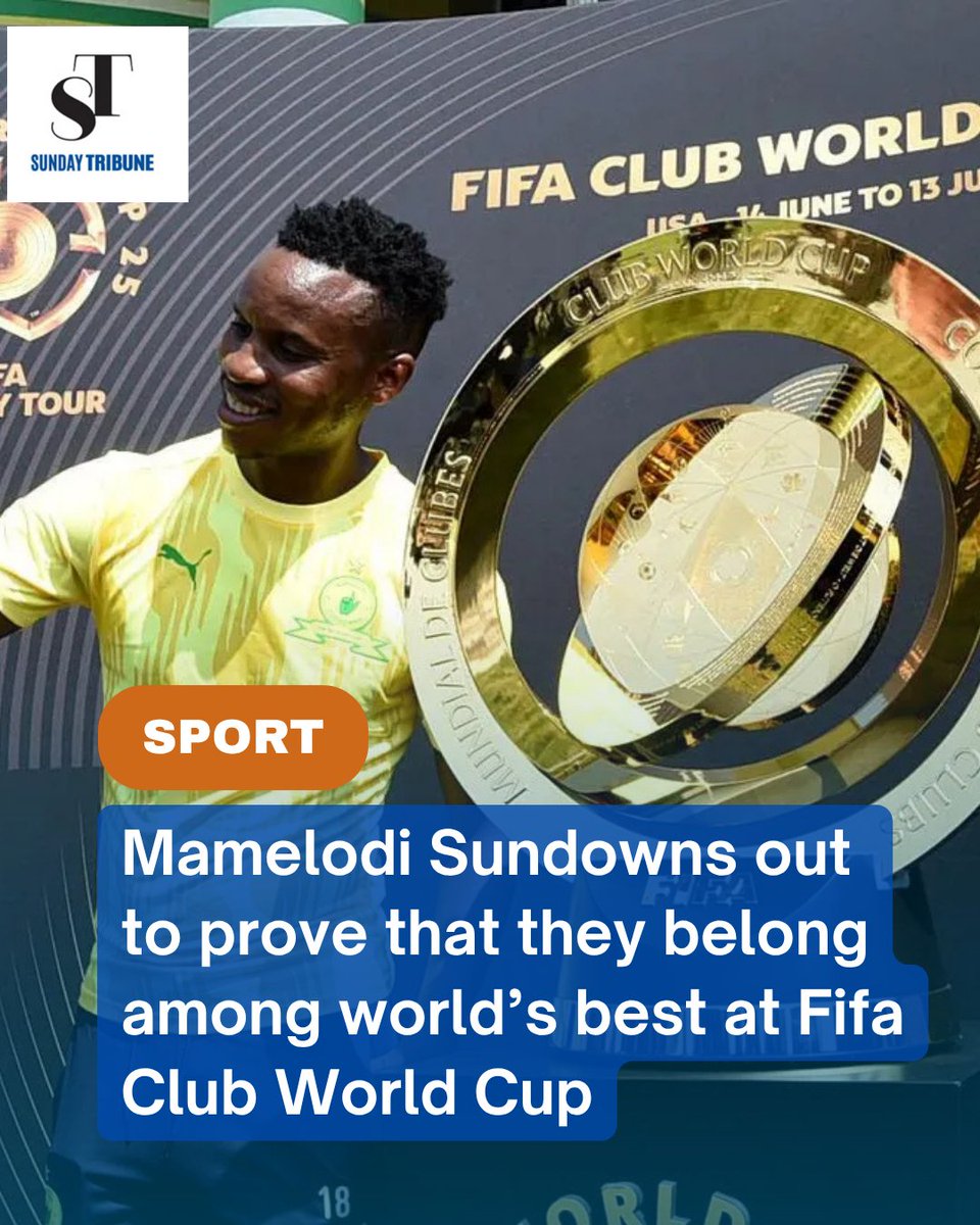Mamelodi Sundowns are at the FIFA Club World Cup, ready to showcase their talent on the global stage!

👉 Read more: iol.co.za/sport/soccer/p…

#MamelodiSundowns #FIFACLubWorldCup #Soccer #AfricanFootball
