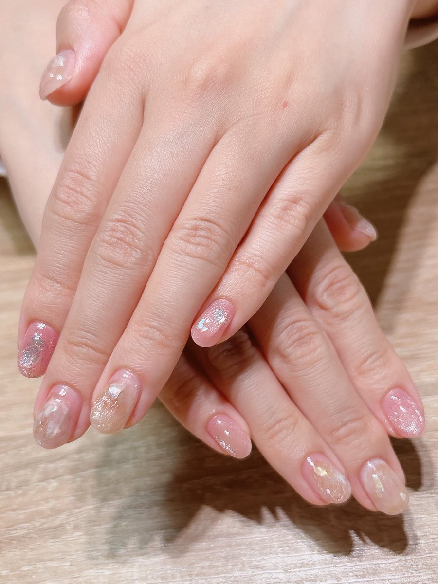 I1106Me's tweet photo. ピンクニュアンス💅✨
#ジェルネイル
#ニュアンスネイル
#ぷっくりネイル
#春ネイル
#ネイルデザイン
#個性的ネイル
#nuancenail
#springnails
#ショートネイル
#shortnails
#naildesign https://t.co/5r6tcF4Aai