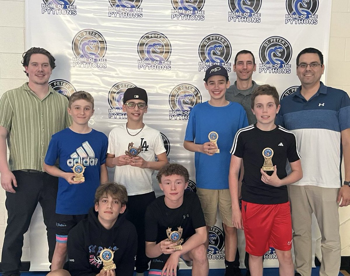 SPJH_PE's tweet photo. Pythons 2025 Athletic Celebration Basketball Award Winners: 
🏀Gr.7 Male (Blue and White) 
🏀Gr.8 Male (Boland) 
🏀Gr.8 Male (Myrick) 
🏀Gr.9 Male  
   Awesome job everyone!👊 
@nlbasketball @NLSchoolsCA https://t.co/Z5I8ewhVdB
