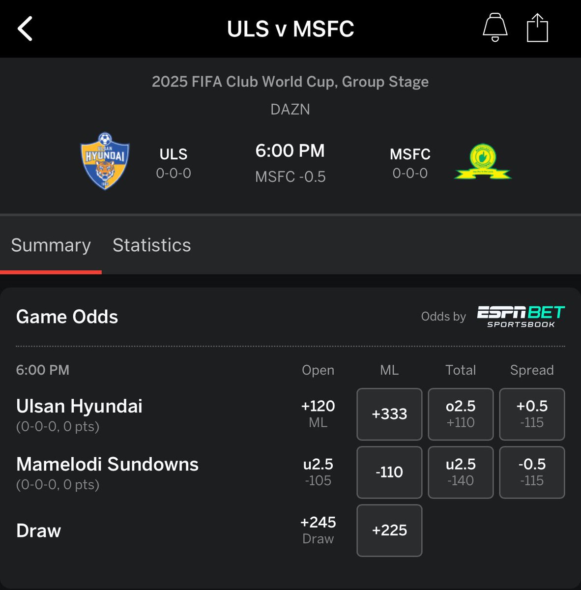 This game is either going to be a snooze fest or one of the greatest games of all time #FIFACWC