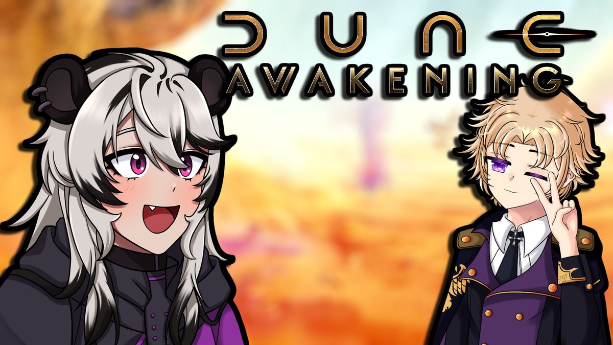 ✧𝗞𝗢𝗡𝗣𝗔𝗡𝗗𝗔!✧
I AM LIVE!!!
Today we back on Arrakis in 𝗗𝗨𝗡𝗘 𝗔𝗪𝗔𝗞𝗘𝗡𝗜𝗡𝗚 with <a href="/Rykener/">Rykener</a> !!!
#Vtubers #ENVTuber
So come vibe out BAMBOO CREW!!!
twitch.tv/pandaran_