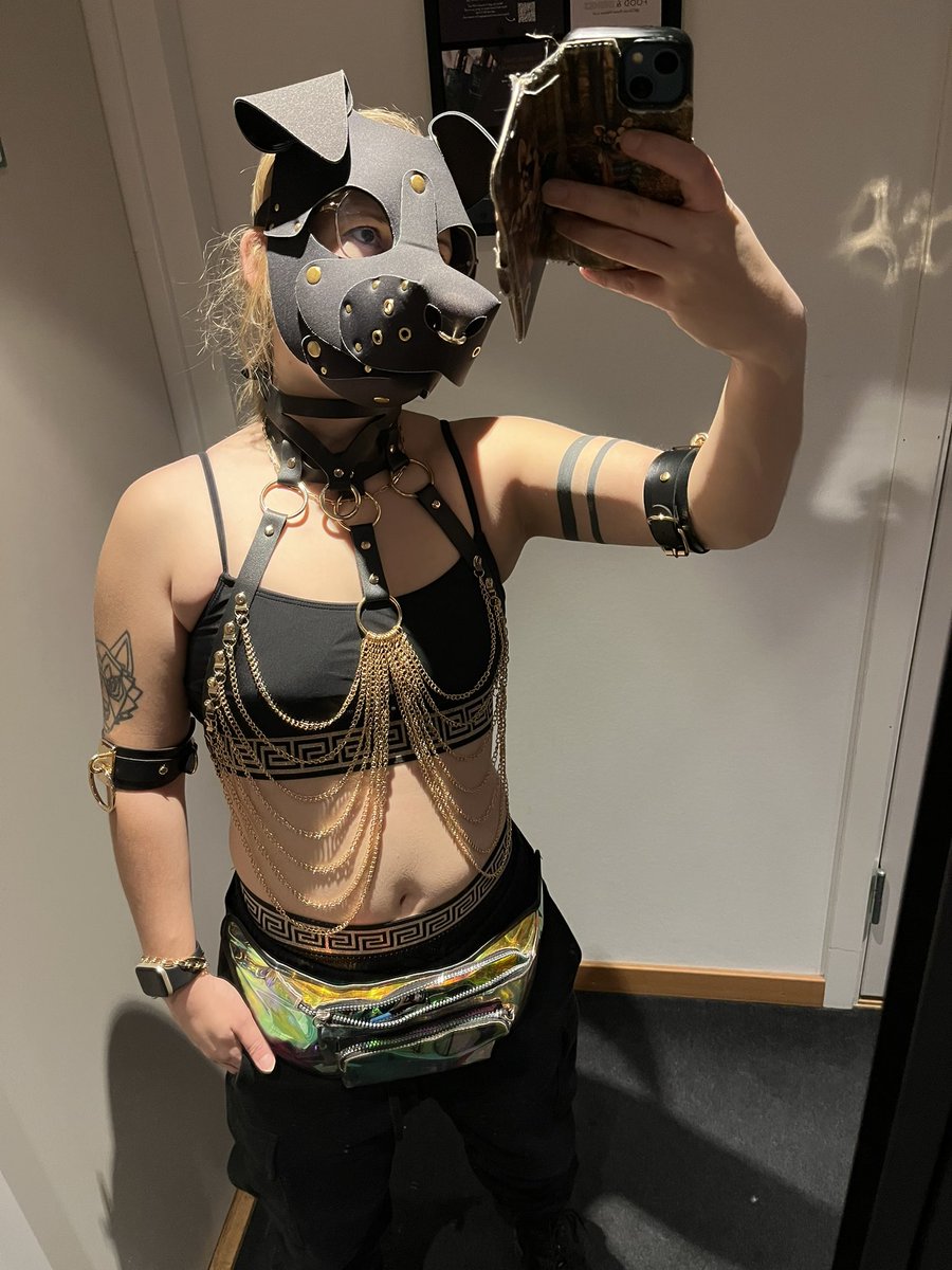Nihilusion's tweet photo. Puphood furry wheel of drama again. I think you can add some diversity to your look if you try and it’s not like some fursuits don’t also already look like each other. People just wanna dress up to have fun, let them do it the way they wanna 🐶 https://t.co/lu1dhiVKCj