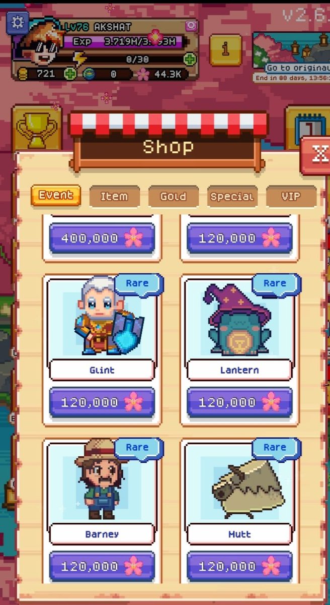 0xAkshat's tweet photo. 🎣 Sitting at 44.3K blooms in Fishing Frenzy — slowly stacking up to hit that 120K goal for a rare companion! 🐾
Code=TPF4GI

Taking it bloom by bloom.
🌸💪🚣‍♂️🔥
@FishingFrenzyCo   @Ronin_Network
 #ChillGrind #RareCatch #BloomHunt #Web3Gaming #PlayAndRelax #FishingLife #EventMode https://t.co/rfl5r3XmCZ