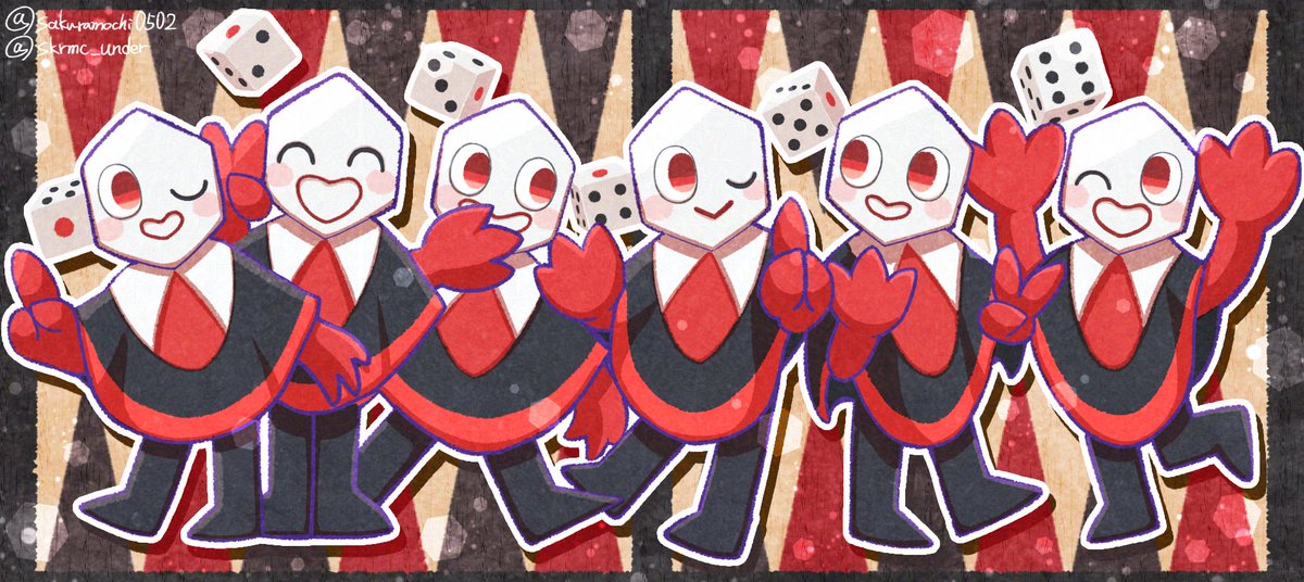 ピピンズ詰め！🎲✨️ #DELTARUNE #pippins